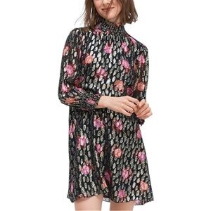 Kate Spade New York Rose Garden Smocked Shift Dress